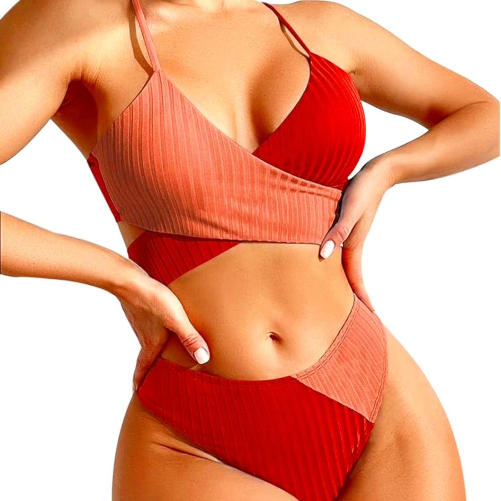 Sedex High Waisted Bikini Sexy Tummy Control Swimwear Push Up Two Pieces Swimsui